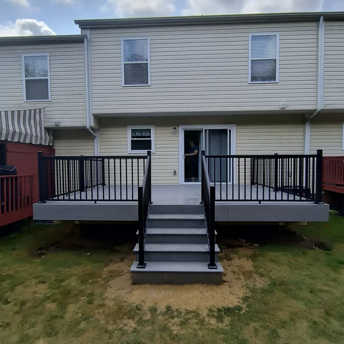 Grey & Black Deck — 18′×12′ Demo & New Build — photo 5