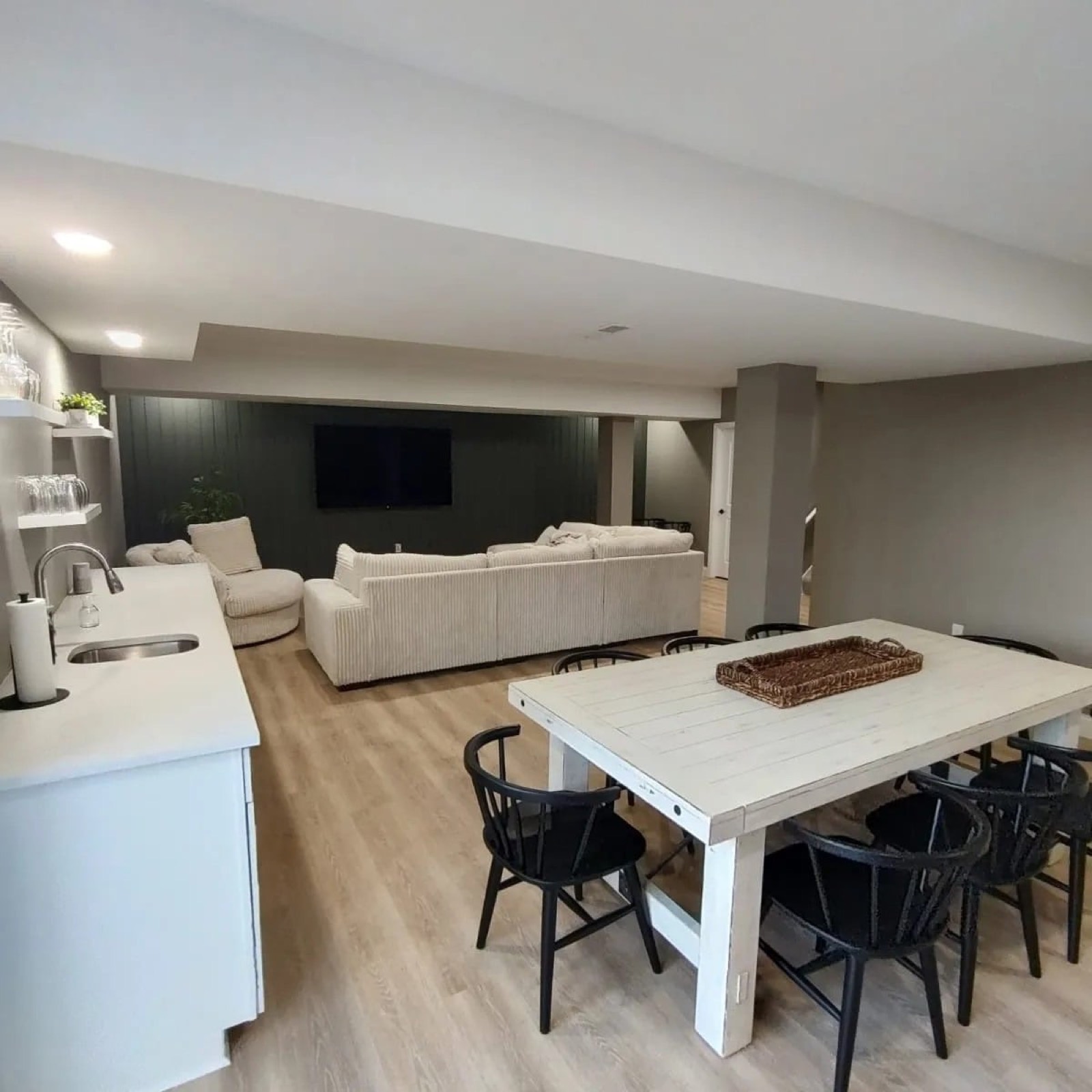 Whole basement renovation in the greater Pittsburgh area